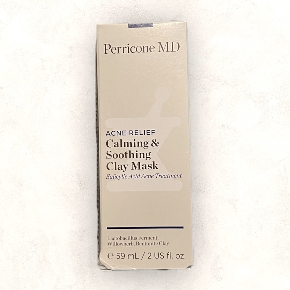 NEW Perricone MD Acne Relief Calming & Soothing Clay Mask 2 fl oz.